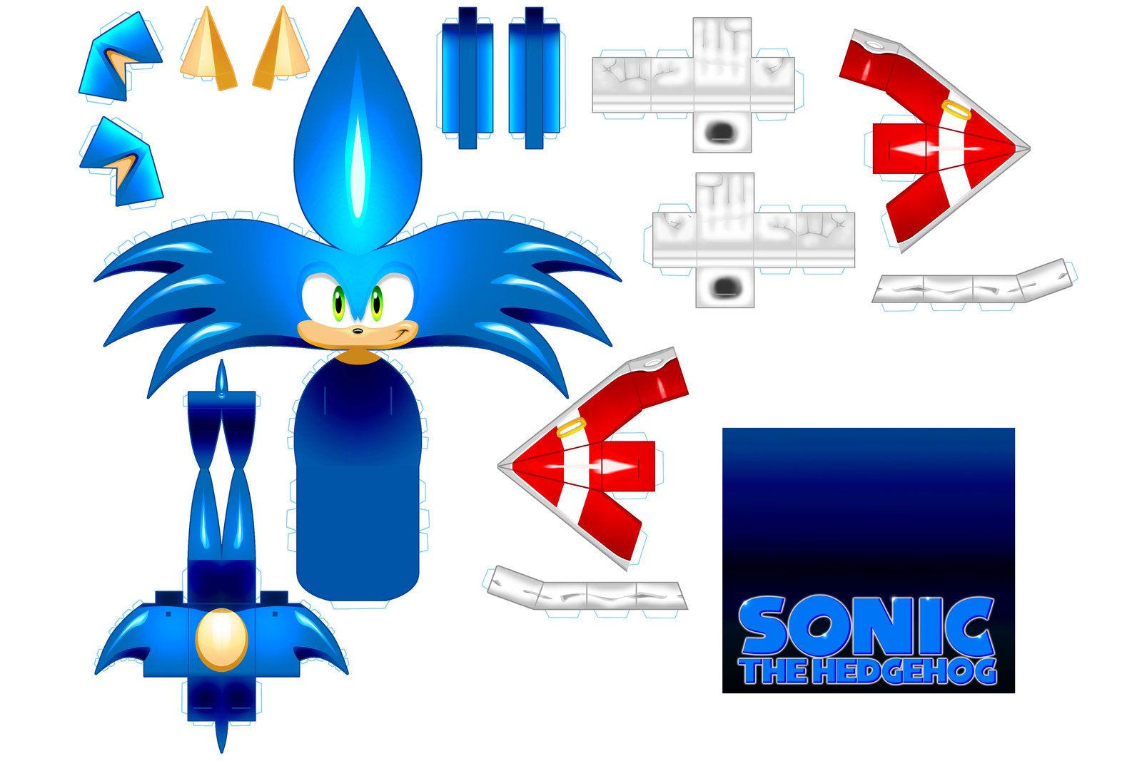 sonic crafts for kids